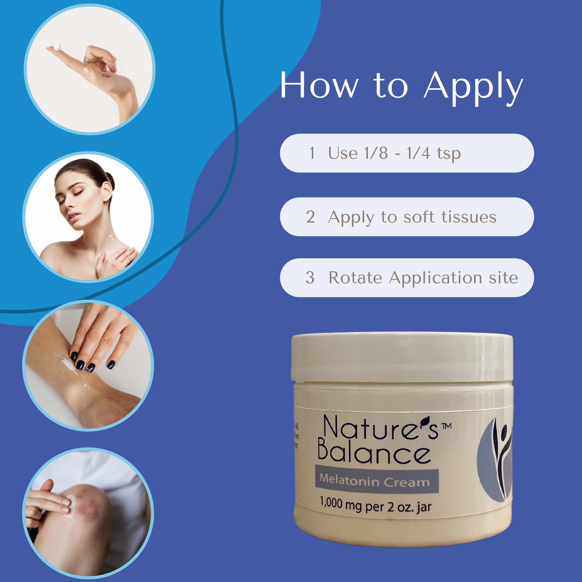All Natural Melatonin Cream image 1