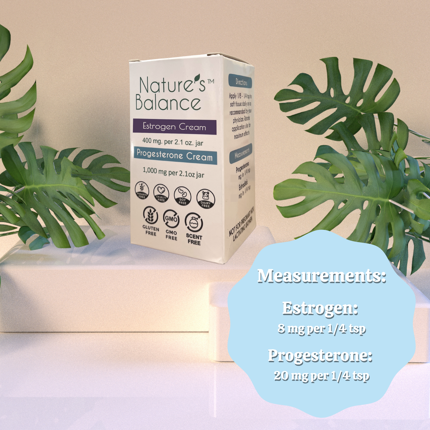 Bio-Identical Estradiol and Progesterone Cream Pack