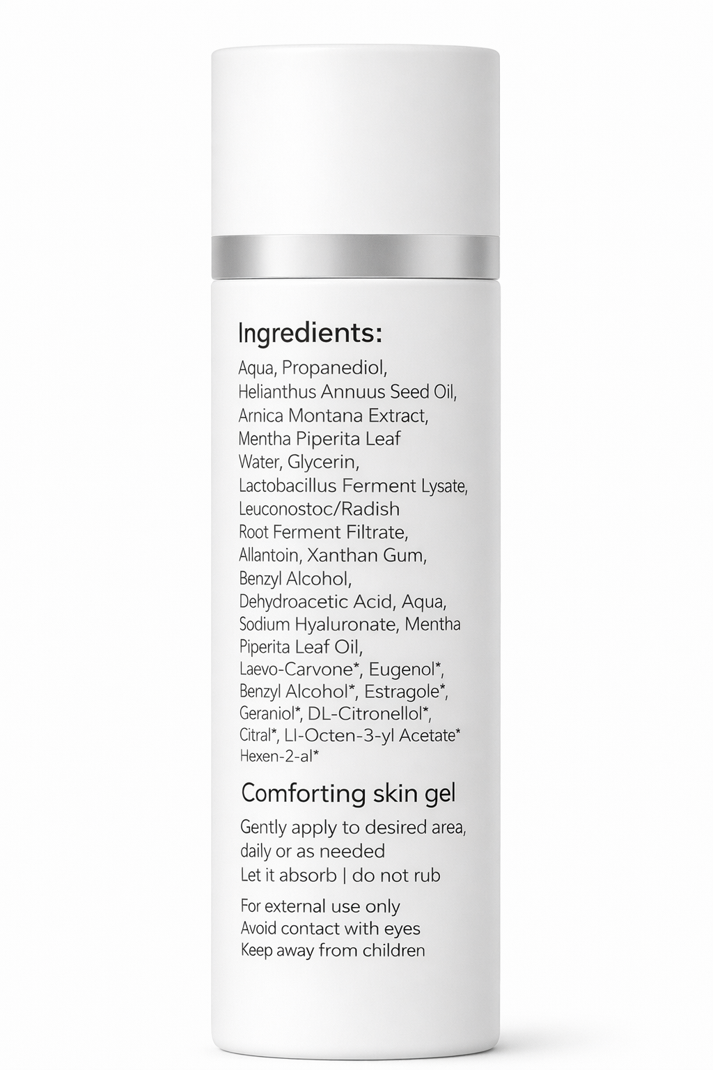 Imprinted Pain Relief Gel with Arnica