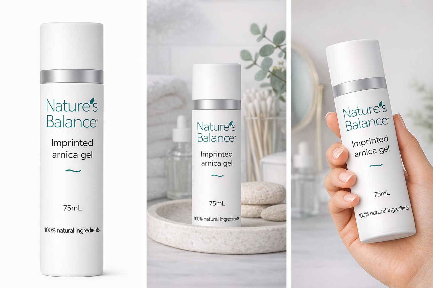 Imprinted Pain Relief Gel with Arnica